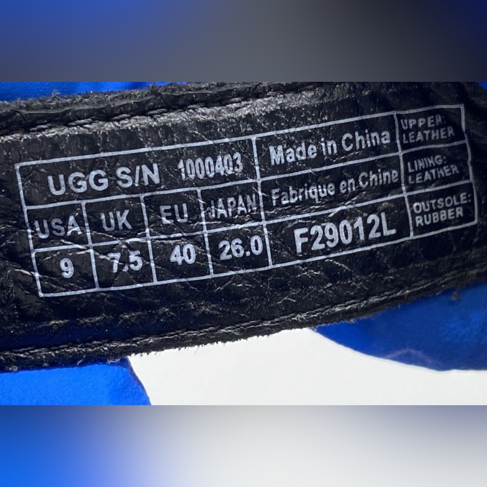 UGG, Lauri Womens Size 9 Wedge Shoes Platform Rope Sandals Style 1000403 Black - Picture 8 of 9